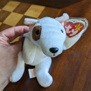 Vintage Y2K Ty Beanie Baby American Bulldog "Butch" NWT